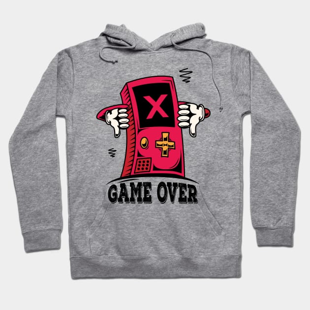 Game Over Hoodie by Diannas